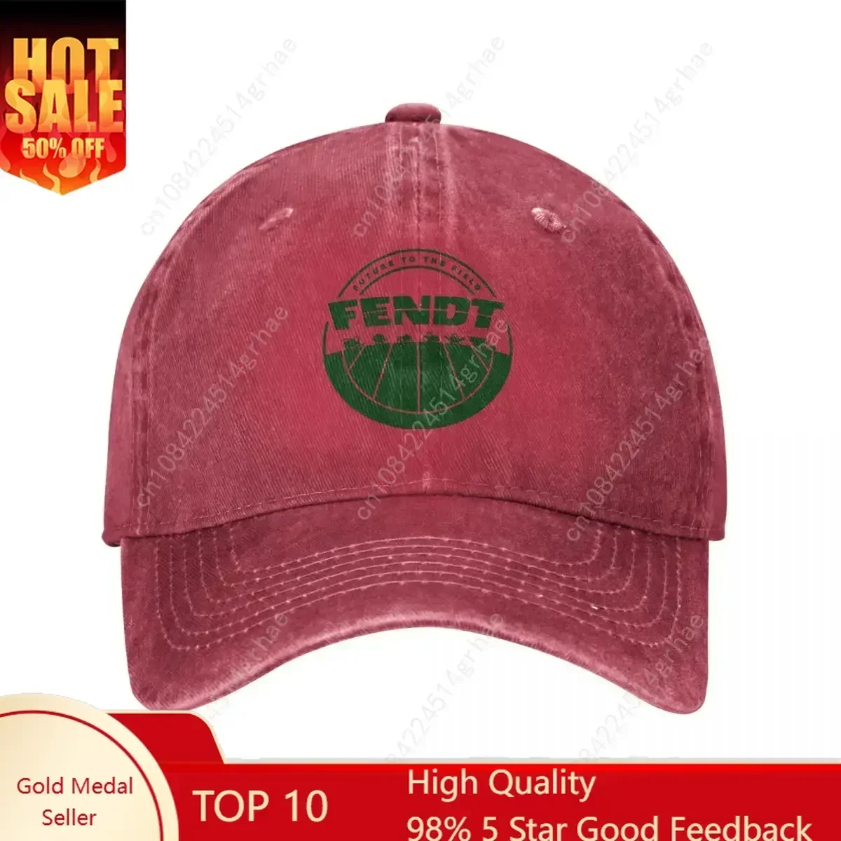 Agriculture Farming Hats - Bonés de beisebol Fendt para homens