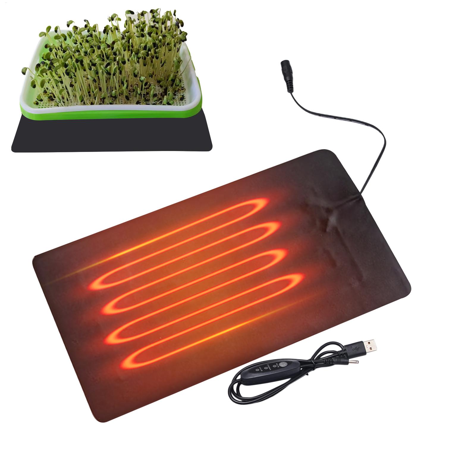 Seedling Heat Mat - Tapete Térmico para Sementes 5V 2A