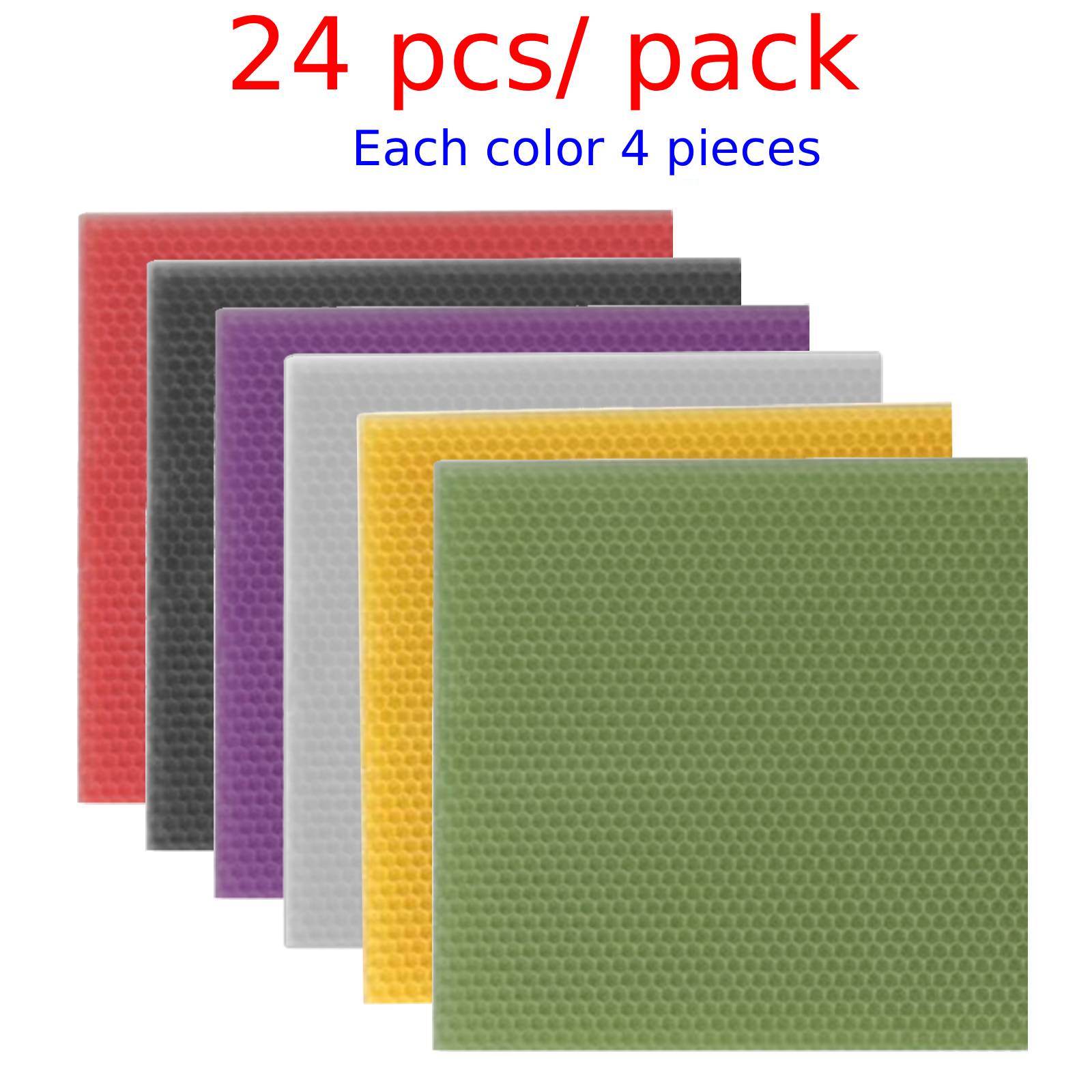 24 Peças de Folhas de Cera Col - Beehive Frame Wax avaliação e preço