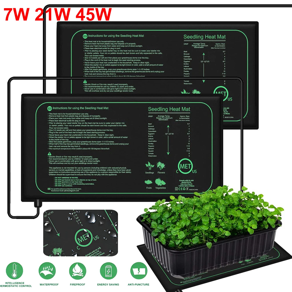 Tapete de calor para mudas, 10 - Seedling Heat Mat avaliação e preço